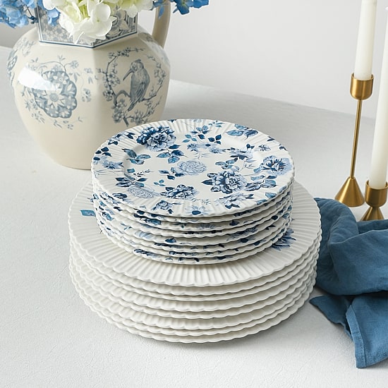 Stone + Lain Fiore 4-pc. Bone China Dinner Plate