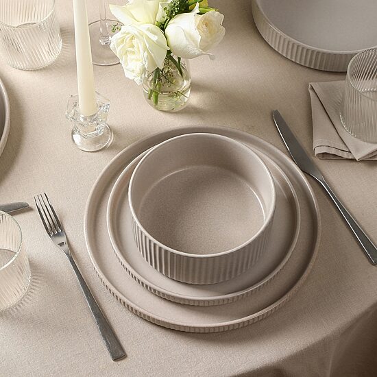 Stone + Lain Haven 16-pc. Stoneware Dinnerware Set