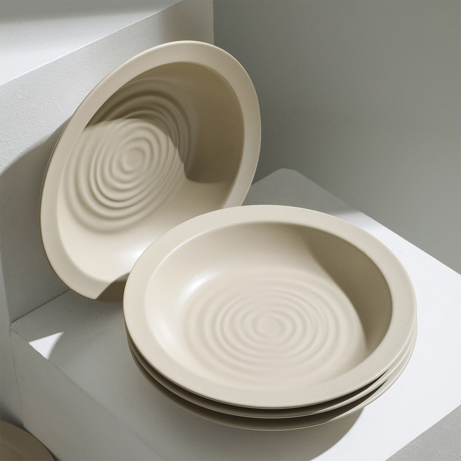 Stone + Lain Orbit 12-pc. Stoneware Dinnerware Set