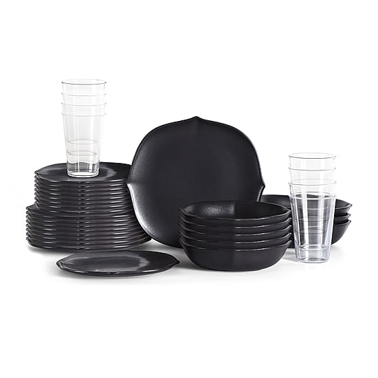 Stone + Lain Baskerville 32-pc. Stoneware Dinnerware Set