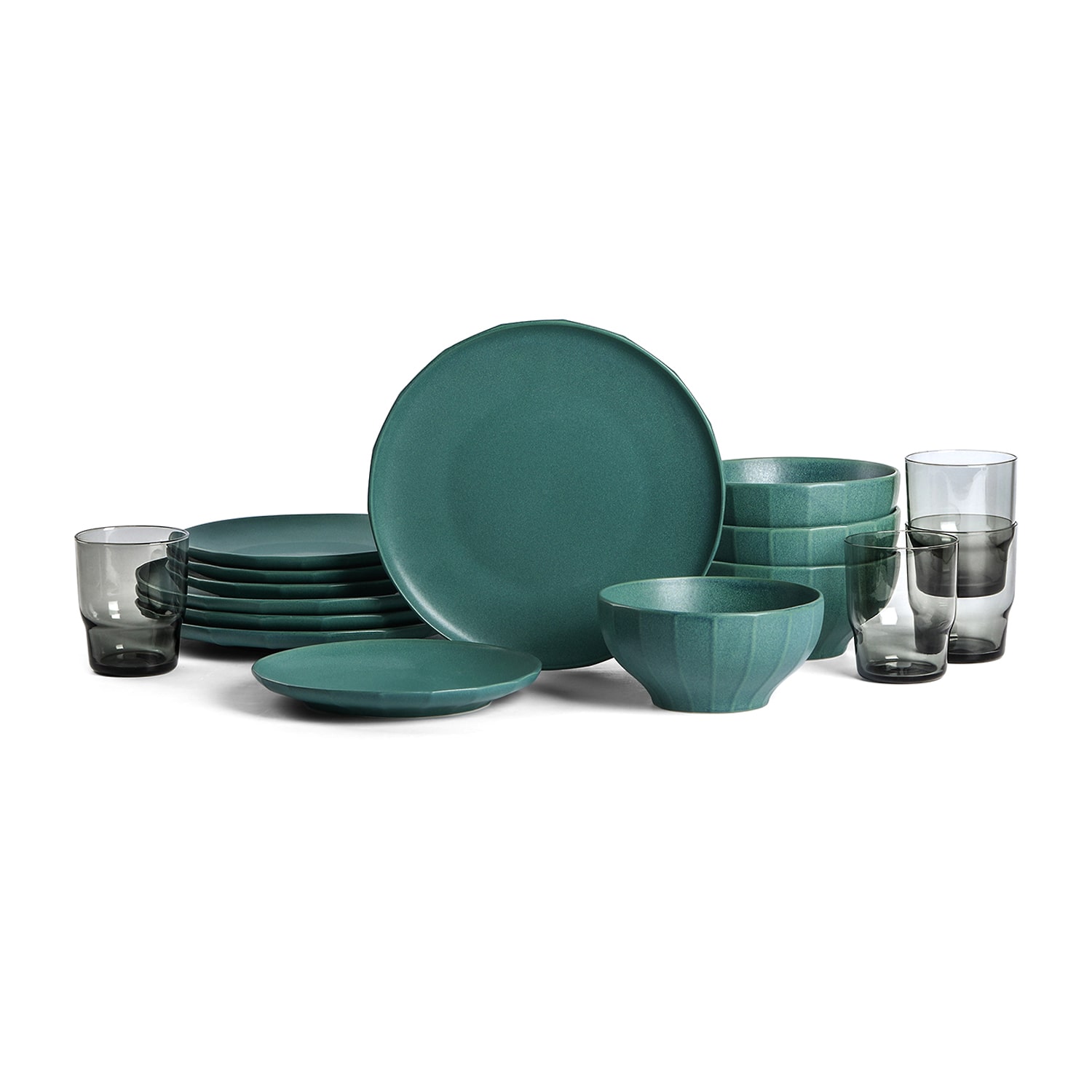 Stone + Lain Rio 16-pc. Stoneware Dinnerware Set