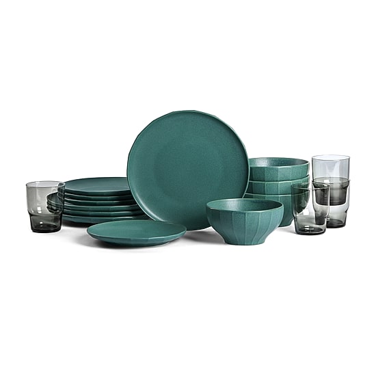 Stone + Lain Rio 16-pc. Stoneware Dinnerware Set