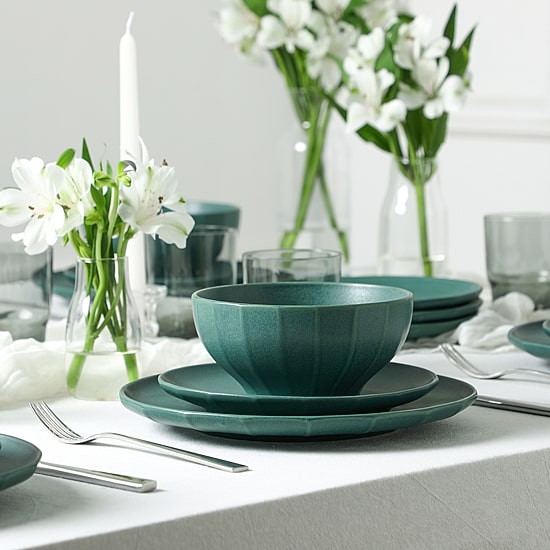 Stone + Lain Rio 16-pc. Stoneware Dinnerware Set