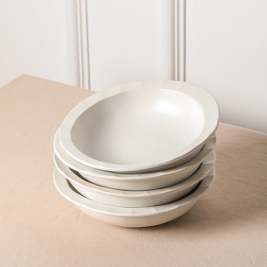 Stone + Lain Oasis 4-pc. Stoneware Dinnerware Set