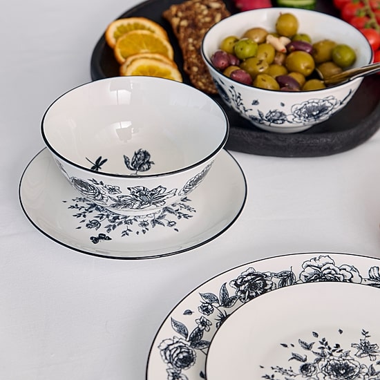 Stone + Lain Esme 12-pc. Porcelain Dinnerware Set
