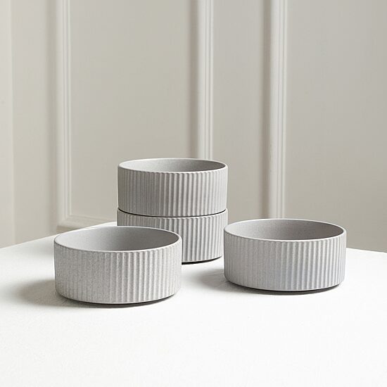 Stone + Lain Haven 4-pc. Stoneware Cereal Bowl