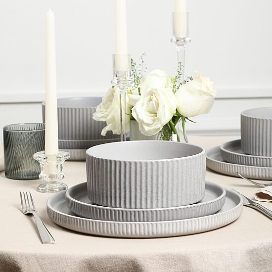 Stone + Lain Haven 4-pc. Stoneware Cereal Bowl