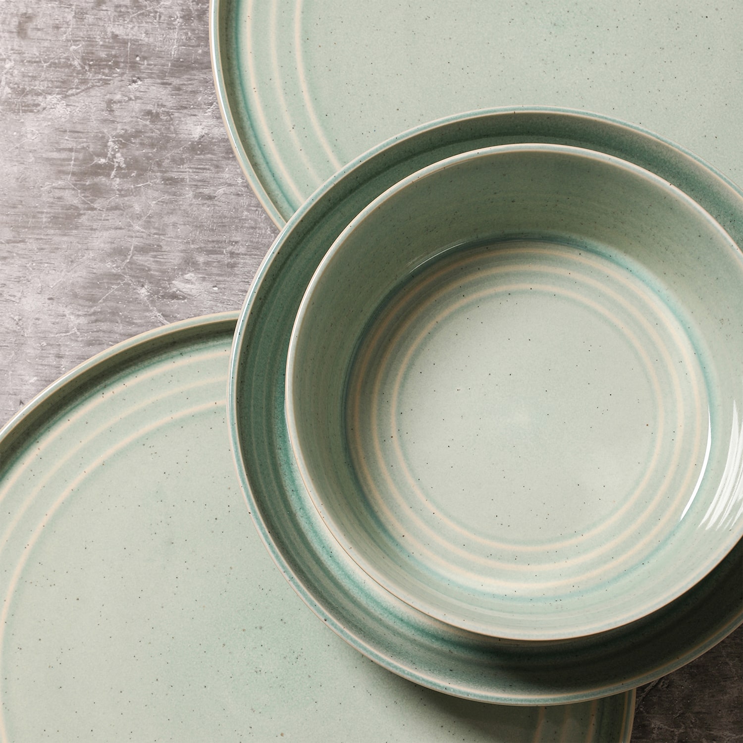 Stone + Lain Claire 16-pc. Stoneware Dinnerware Set