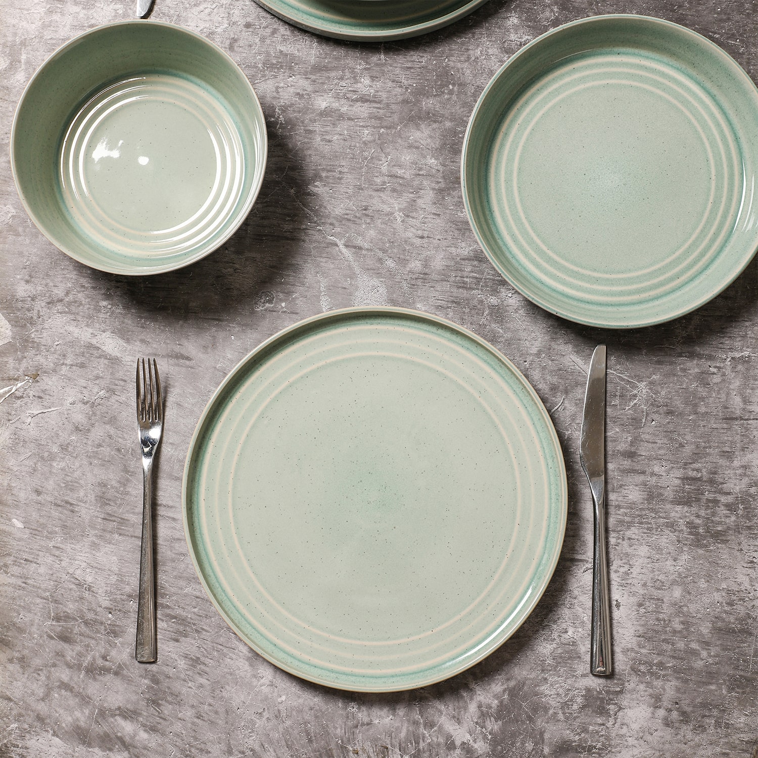 Stone + Lain Claire 16-pc. Stoneware Dinnerware Set