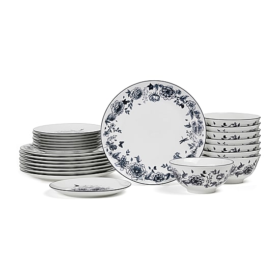 Stone + Lain Esme 24-pc. Porcelain Dinnerware Set
