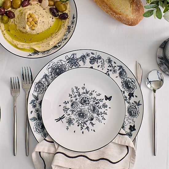 Stone + Lain Esme 24-pc. Porcelain Dinnerware Set