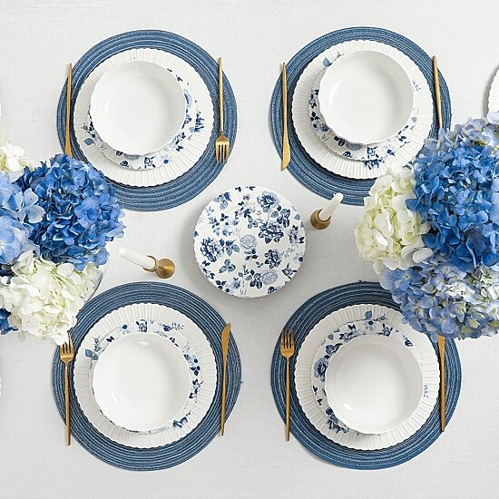 Stone + Lain Fiore 24-pc. Bone China Dinnerware Set