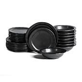 Stone + Lain Oasis 24-pc. Stoneware Dinnerware Set
