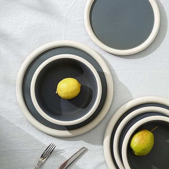 Stone + Lain Capri 12-pc. Stoneware Dinnerware Set