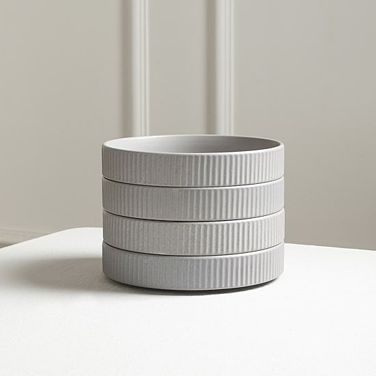 Stone + Lain Haven 4-pc. Stoneware Pasta Bowl