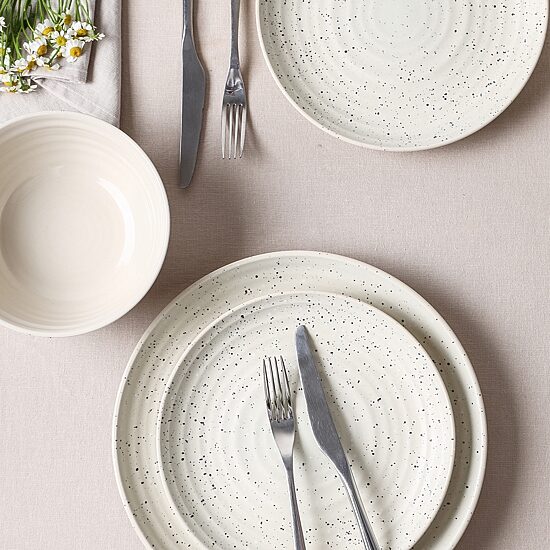 Stone + Lain Dua 4-pc. Stoneware Dinner Plate