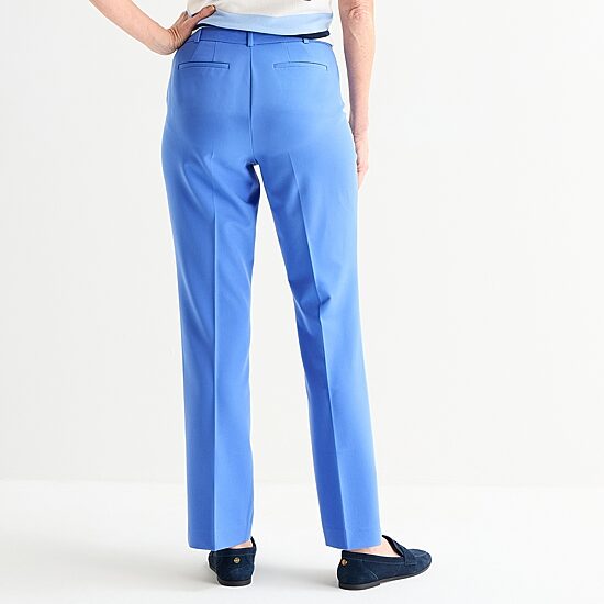 Liz Claiborne Audra Curvy Womens Straight Mid Rise Trouser