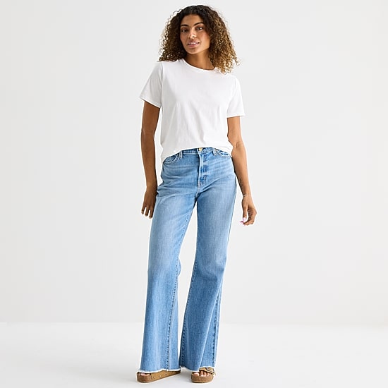 A.N.A Womens Round Neck Short Sleeve T-Shirt