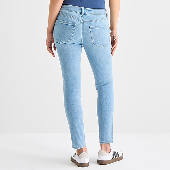 A.N.A Womens Mid Rise Skinny Fit Jean
