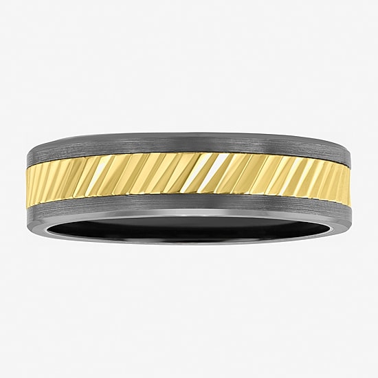 Mens 6MM Tungsten Wedding Band