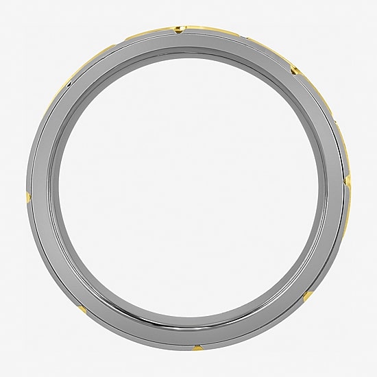 Mens 6MM Tungsten Wedding Band