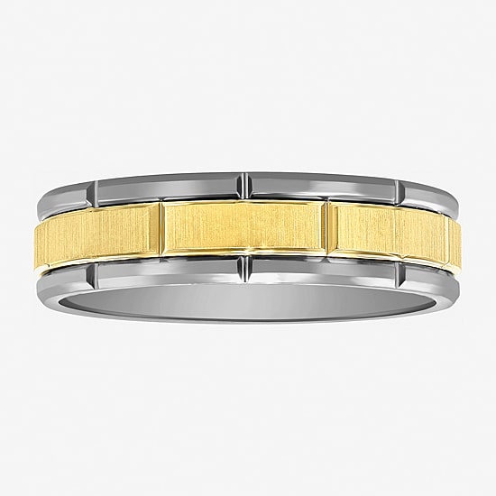 Mens 6MM Tungsten Wedding Band