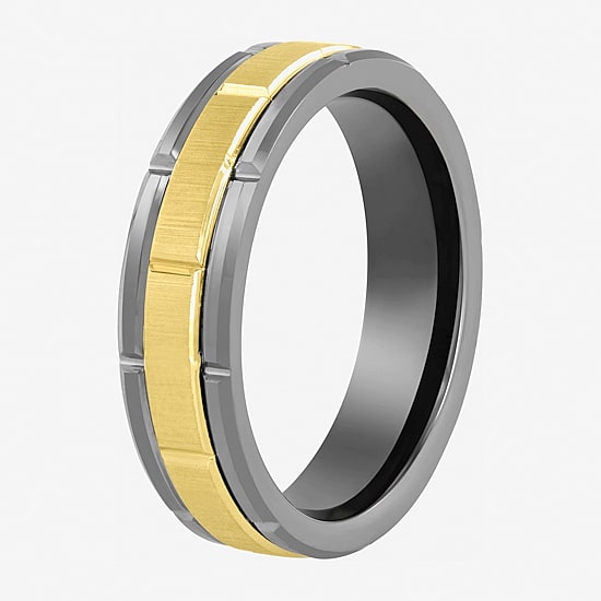 Mens 6MM Tungsten Wedding Band