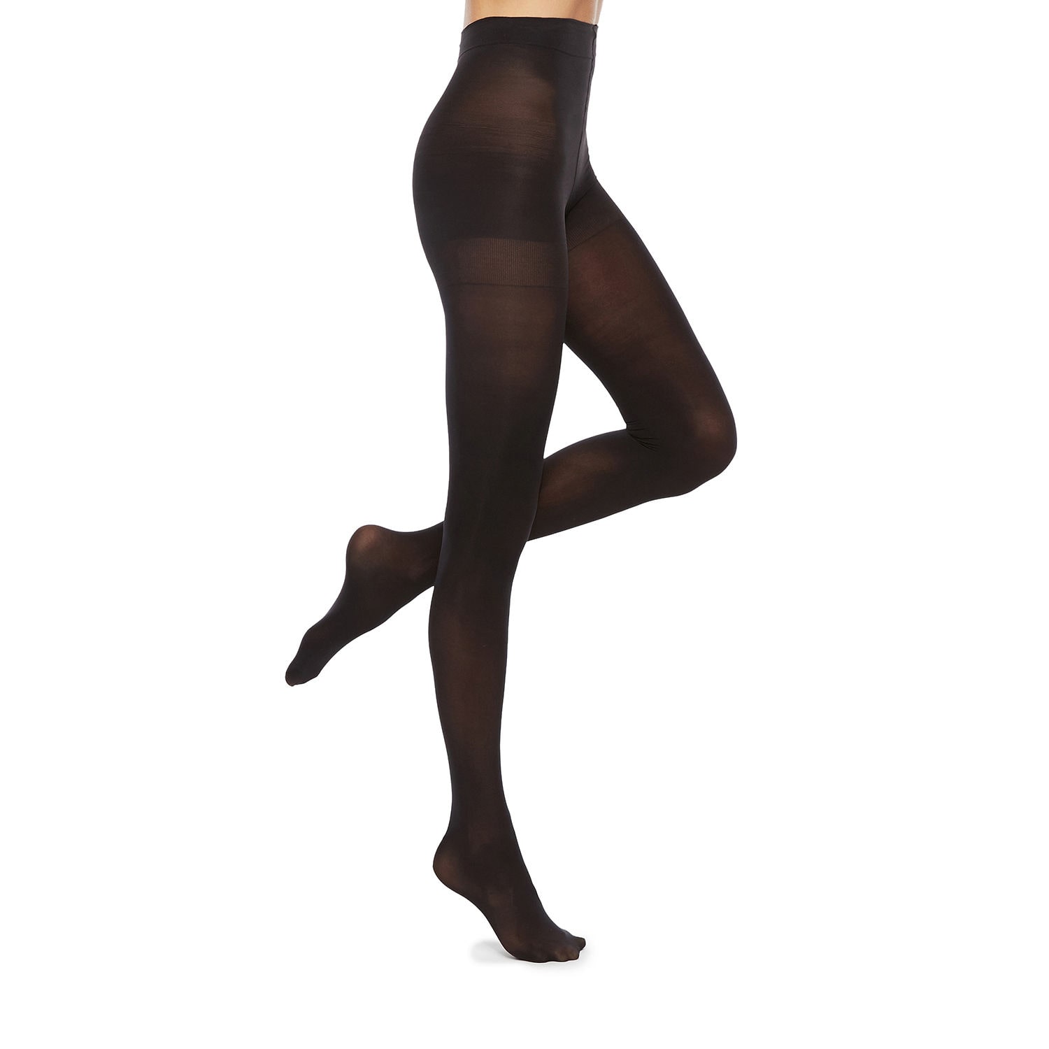 Mixit Womens Opaque Medium Support Plus Tights