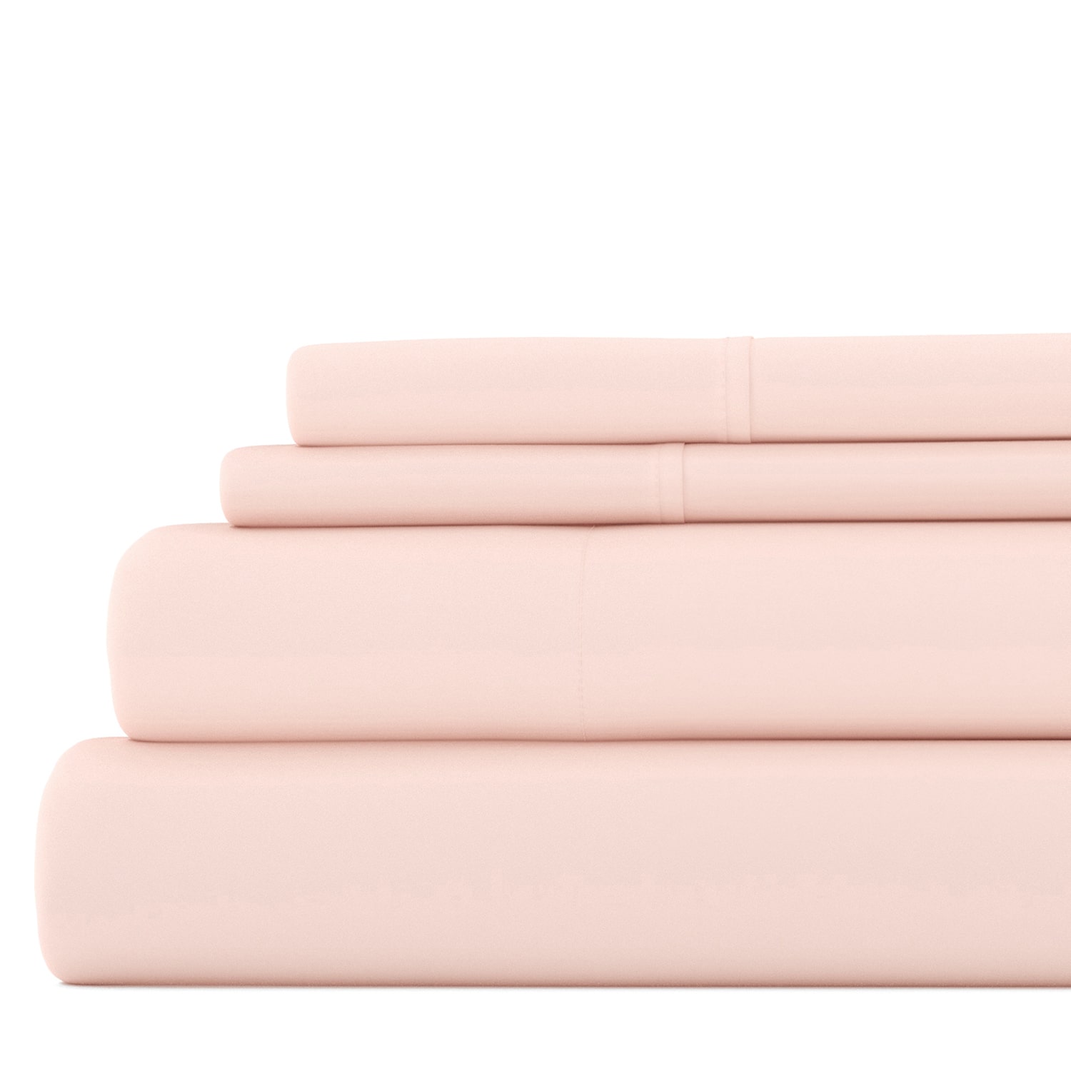 Casual Comfort Premium Ultra Soft Microfiber Wrinkle Free 4 Piece Sheet Set or 2 Piece Pillowcases