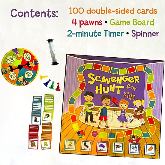 Briarpatch Scavenger Hunt for Kids Board Game