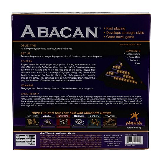 Maranda Enterprises, Llc Abacan Board Game