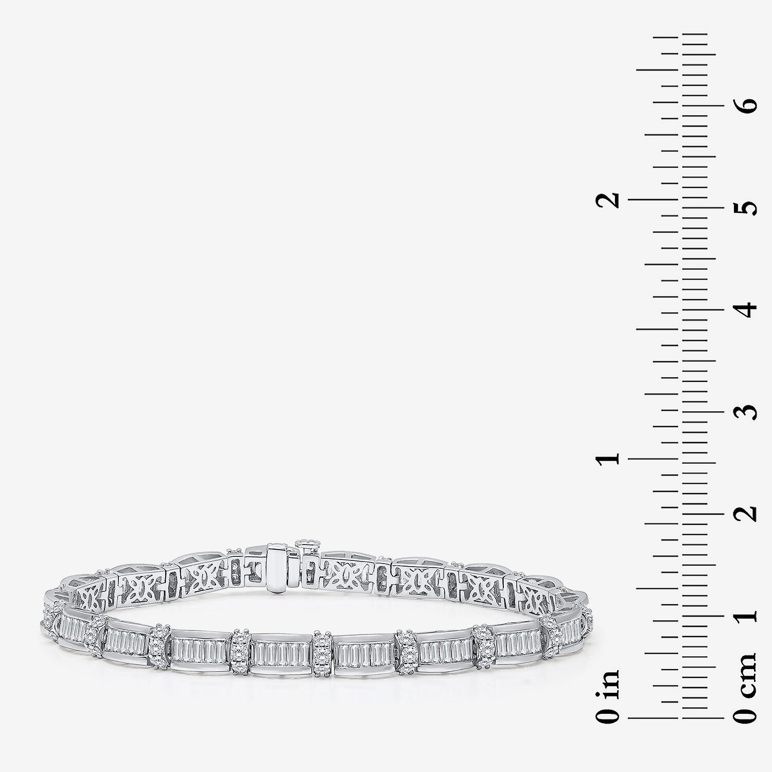 (I / I1) Womens 10K Gold 7.25 Inch or 8 Link Bracelet