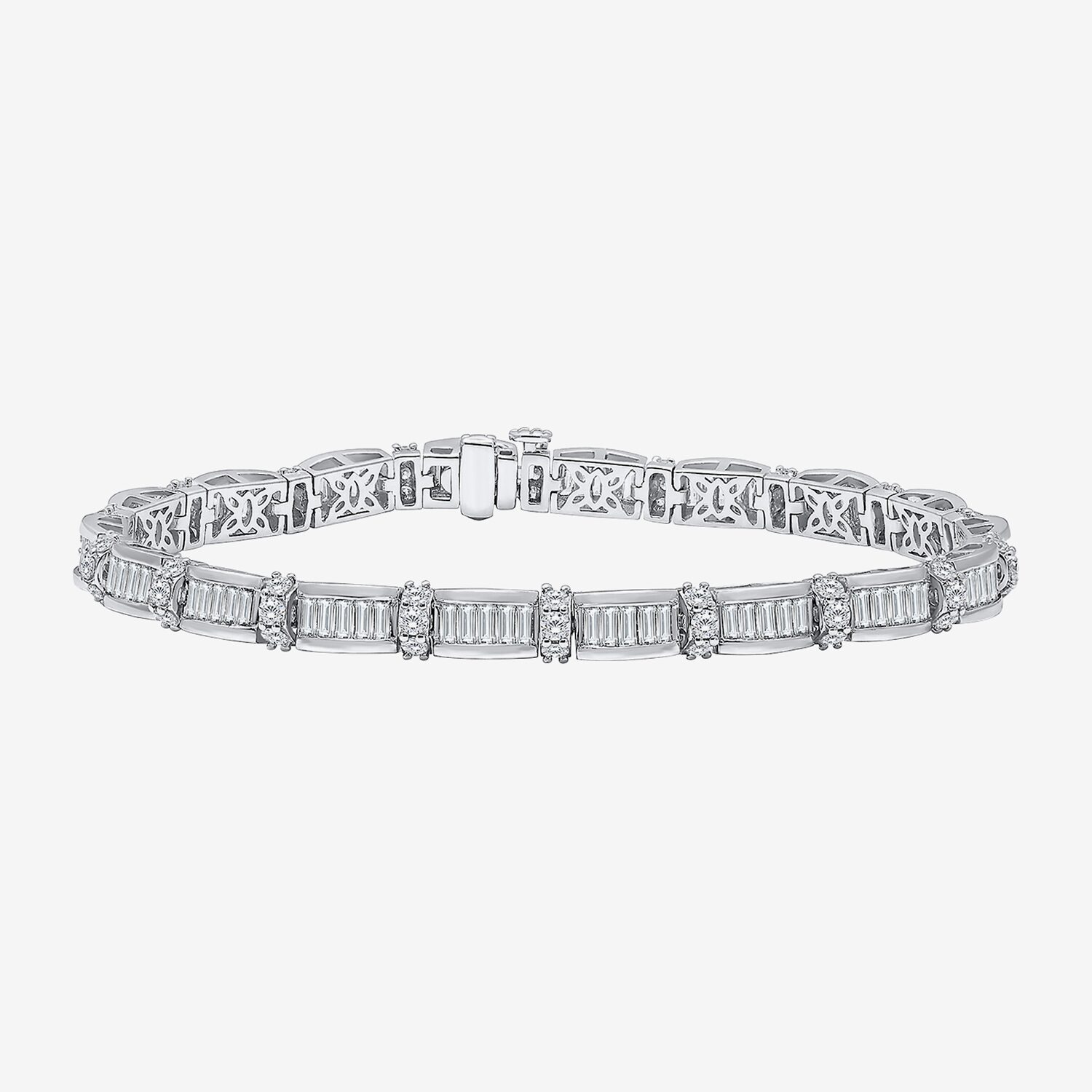 (I / I1) Womens 10K Gold 7.25 Inch or 8 Link Bracelet