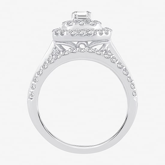Signature By Modern Bride 2 CT.T.W. Lab-Grown (H-I / SI1-SI2) Diamond Engagement Ring in 10K or 14K Gold