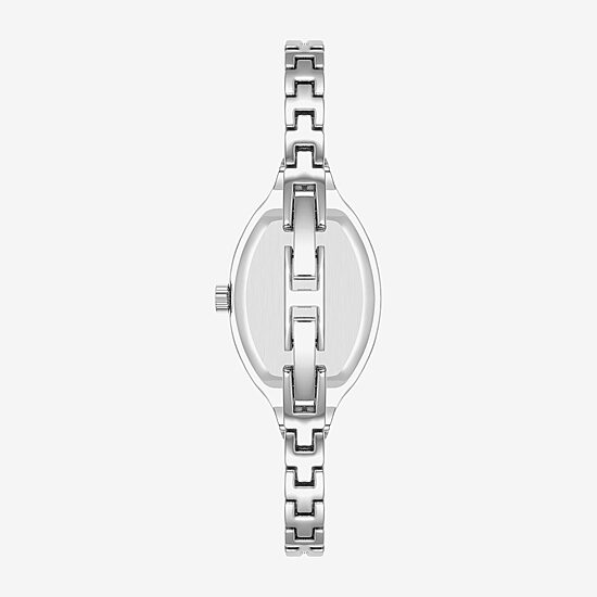 Armitron Womens Crystal Accent Silver Tone Bracelet Watch 75/5902mpsv