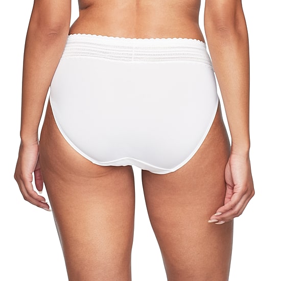 Warners® No Pinching No Problems® DigFree Comfort Waist with Lace Microfiber Hi-Cut 5109J
