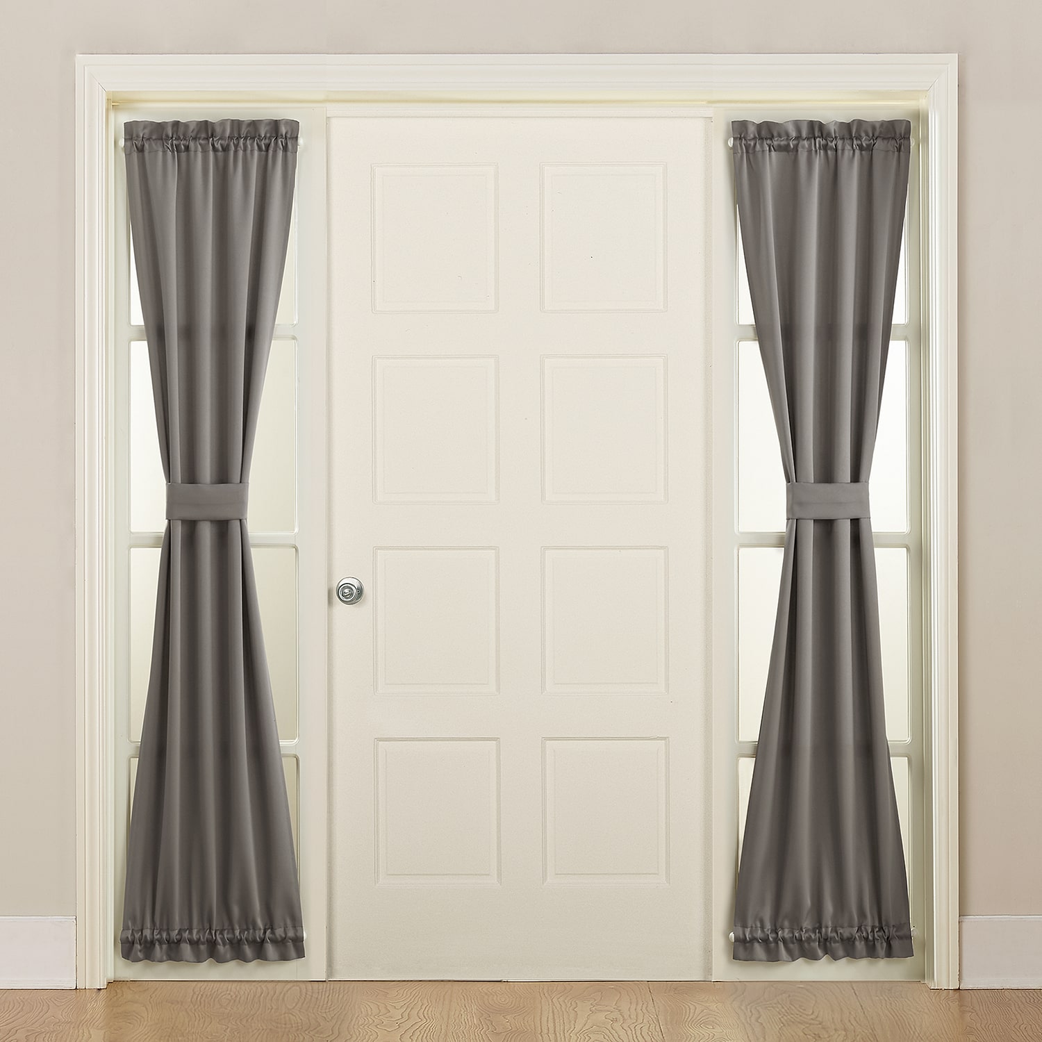Sun Zero Emory Light-Filtering Rod Pocket Single Sidelight Curtain