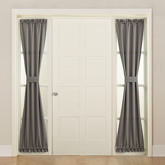 Sun Zero Emory Light-Filtering Rod Pocket Single Sidelight Curtain