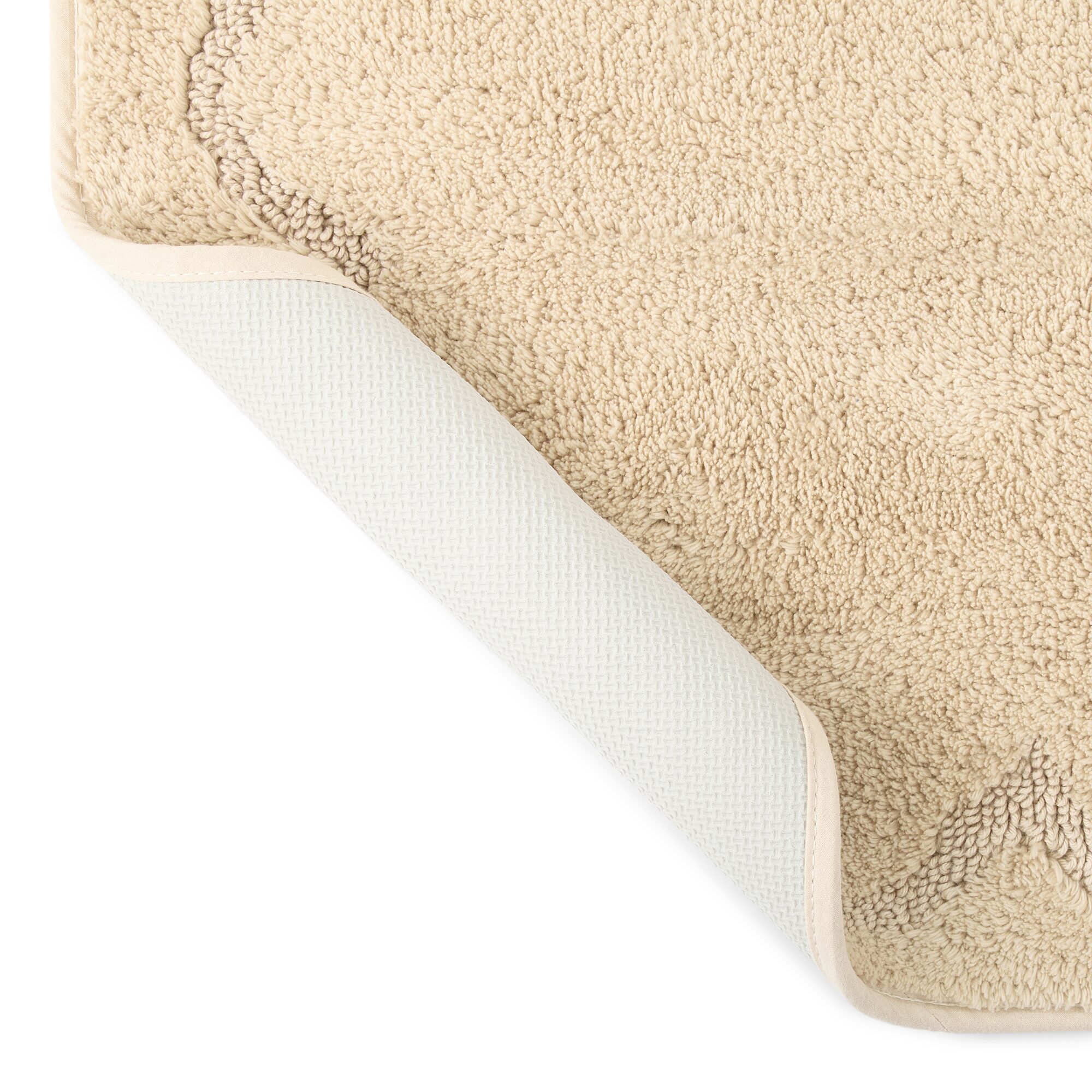 Martha Stewart Cotton Scalloped Bath Rug