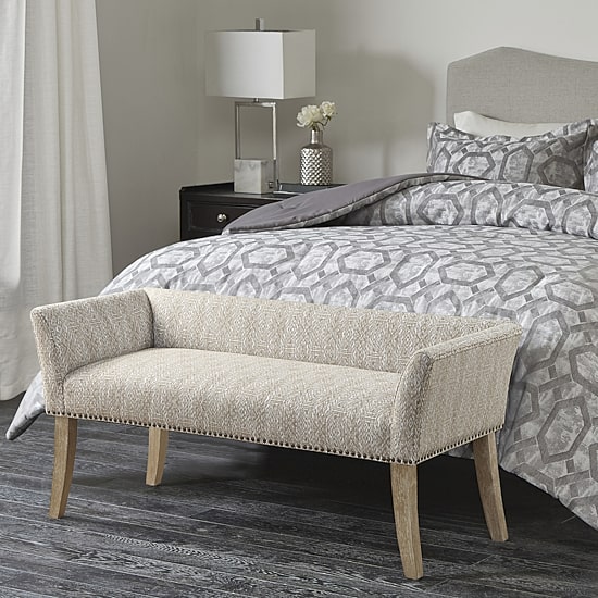 Madison Park Antonio Upholstered Bench