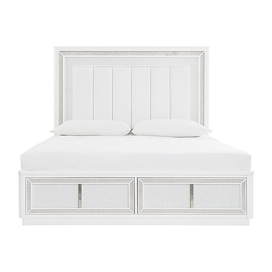 Signature Design by Ashley Chalanna King Upholstered Bed with Storage