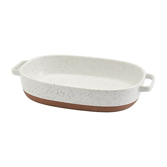 Denmark Speckled Stoneware 2.4-qt. Oval Baker