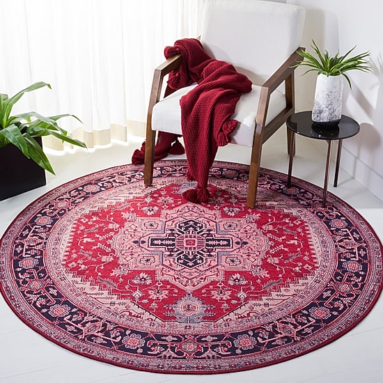Safavieh Tucson Mio 6'X6' Indoor Round Area Rug