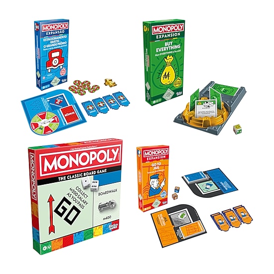Hasbro New Monopoly Bundles With Expansion 4-pc. Board Game