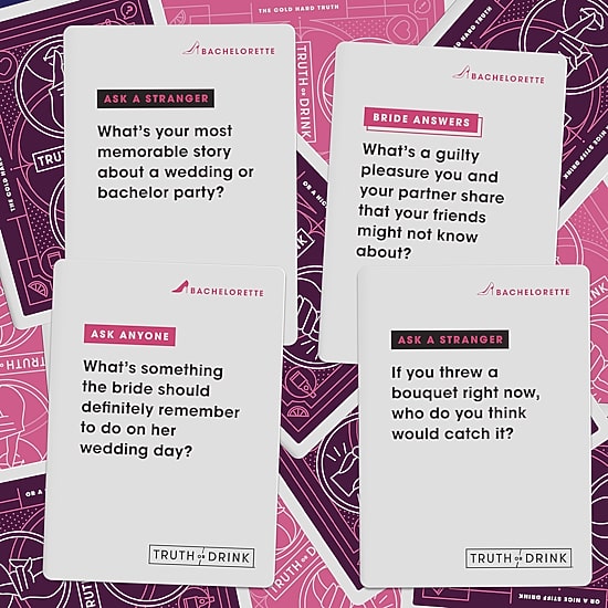 Hasbro Bachelorette Girl'S Night Bundle: Truth Or Drink, Taboo, And Priorities 3-pc. Board Game
