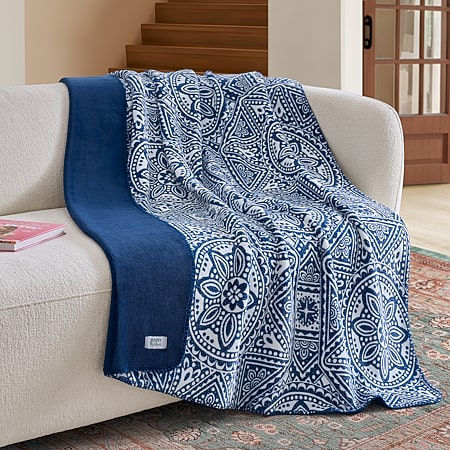 Fieldcrest Diamond Mink Throw - JCPenney