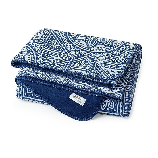 Jenny Martinez Sonora Medallion Reversible Coco Plush Throw