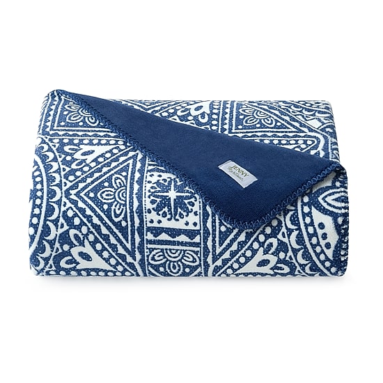 Jenny Martinez Sonora Medallion Reversible Coco Plush Throw