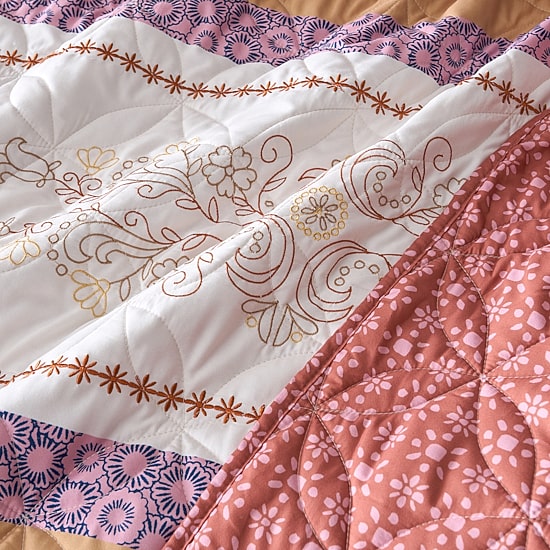 Jenny Martinez Pilar 3-pc. Geometric Quilt Set