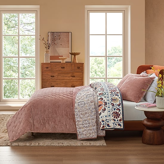 Jenny Martinez Emma 3-pc. Geometric Reversible Quilt Set